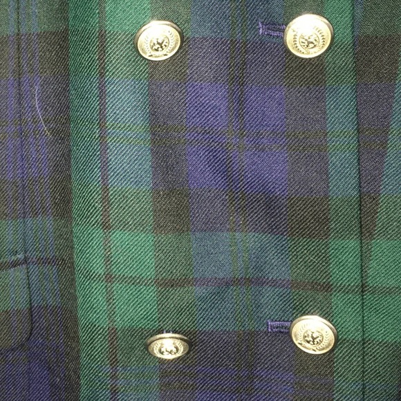Vintage Tommy Hilfiger Wool Plaid Dress - Picture 3 of 6